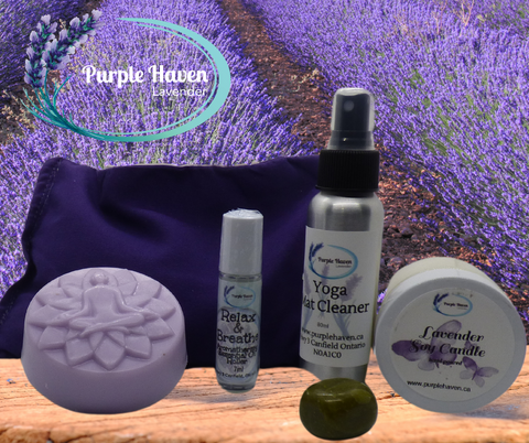 Lavender Yoga Bliss  Gift Set