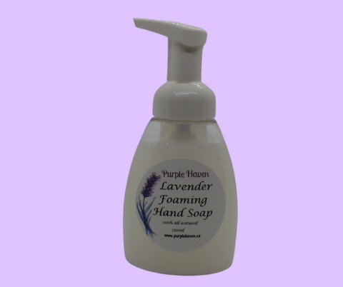 Lavender foaming hand soap