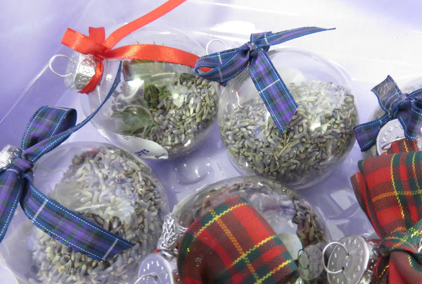 Lavender filled Ornaments