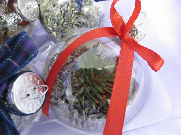 Lavender filled Ornaments