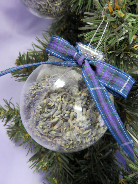 Lavender filled Ornaments